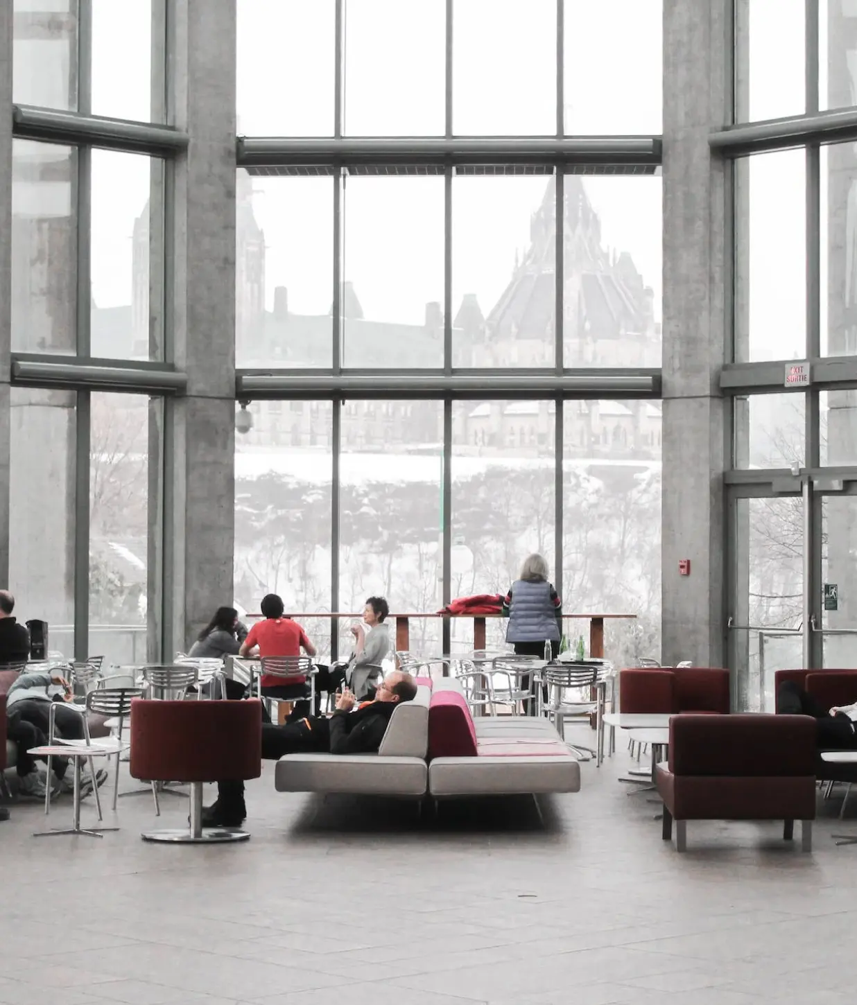 Corporate office background used for branding and presentation design