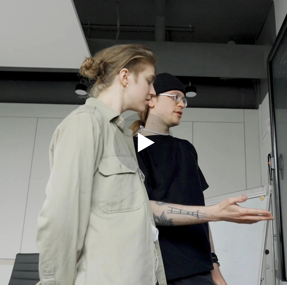 Corporate office background used for branding and presentation design