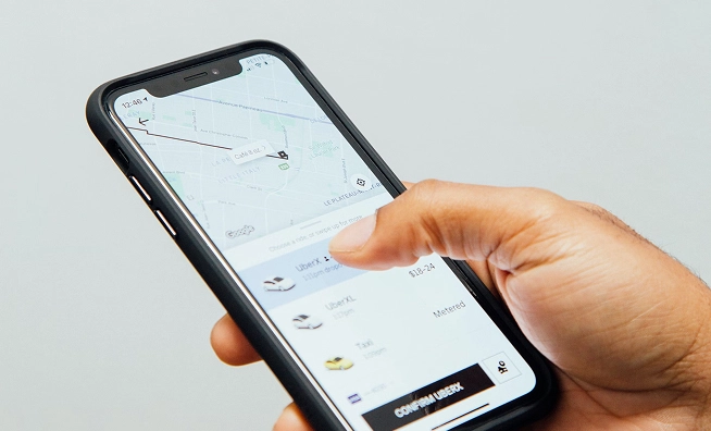 Business meeting environment in a contemporary office space