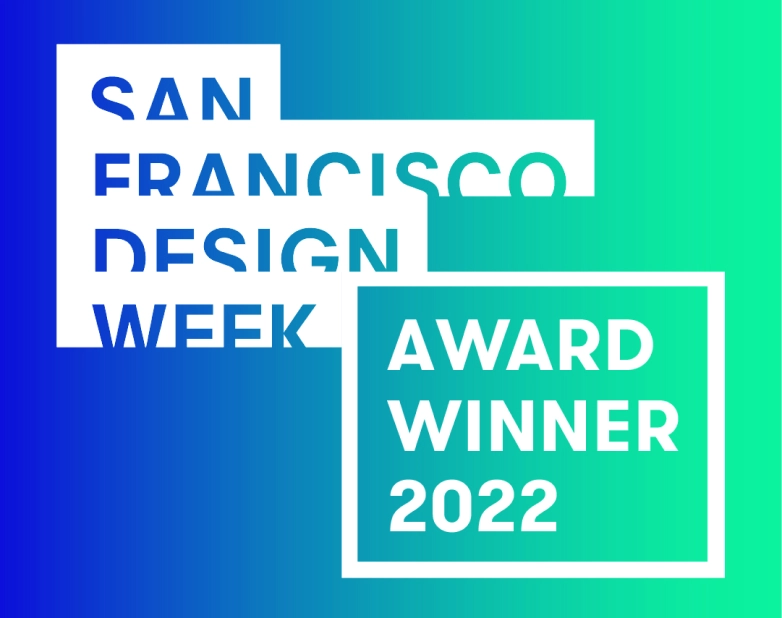 Brand image card displaying company logo and tagline