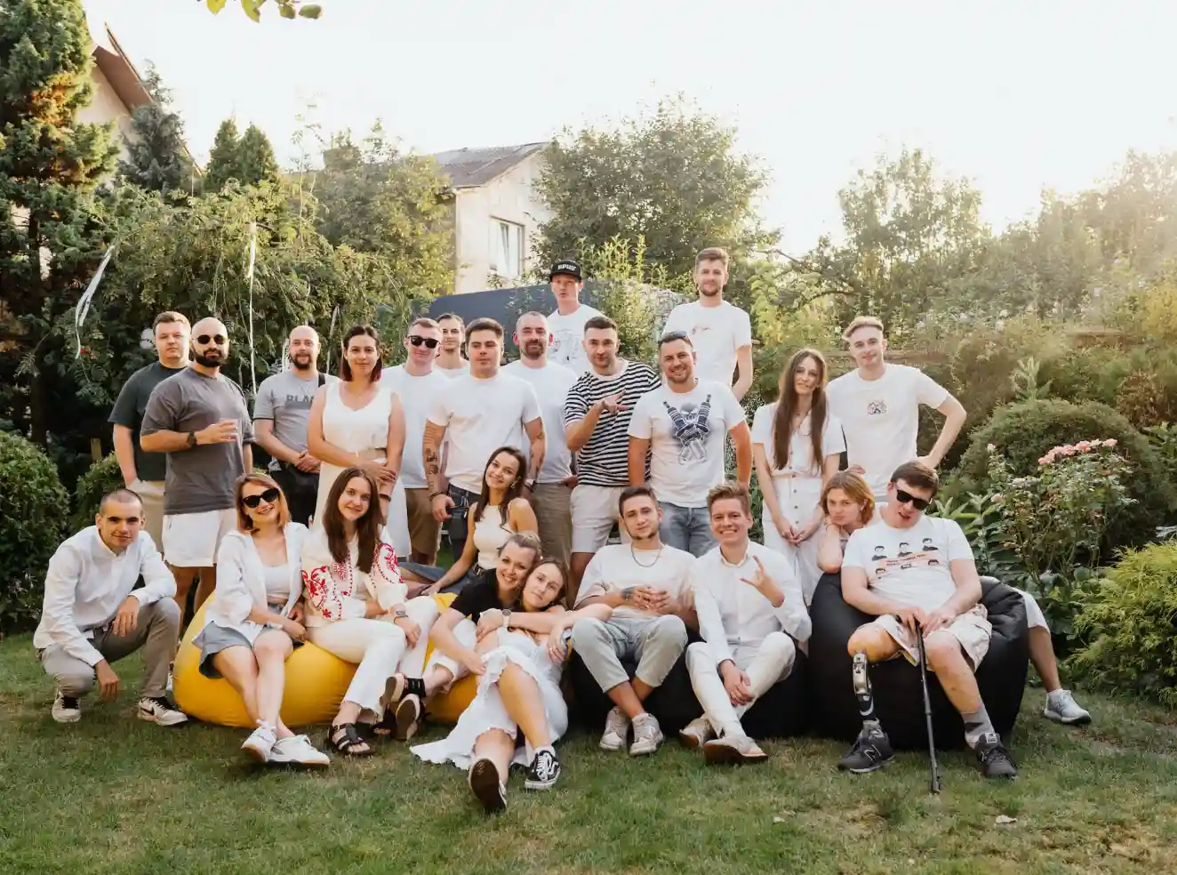 Business meeting environment in a contemporary office space