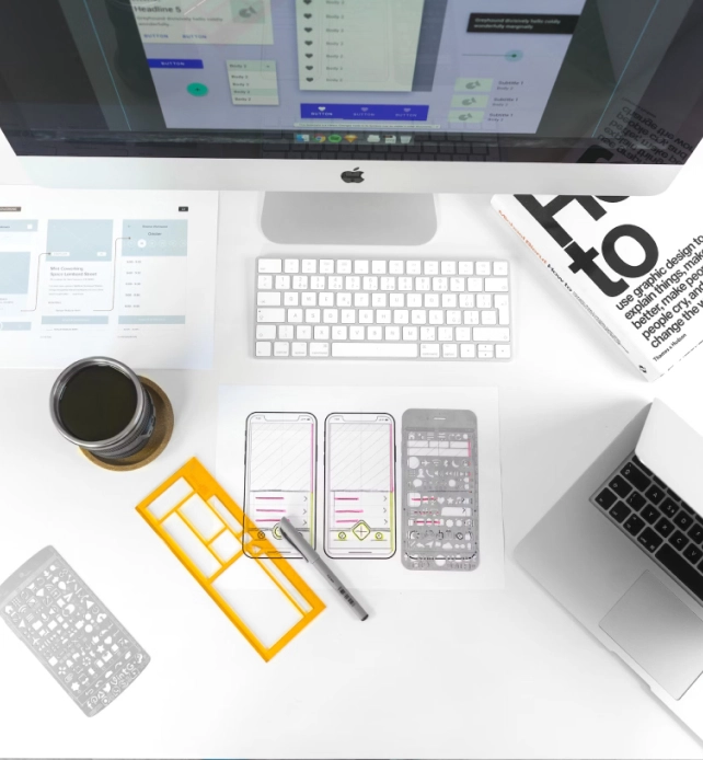 Business meeting environment in a contemporary office space