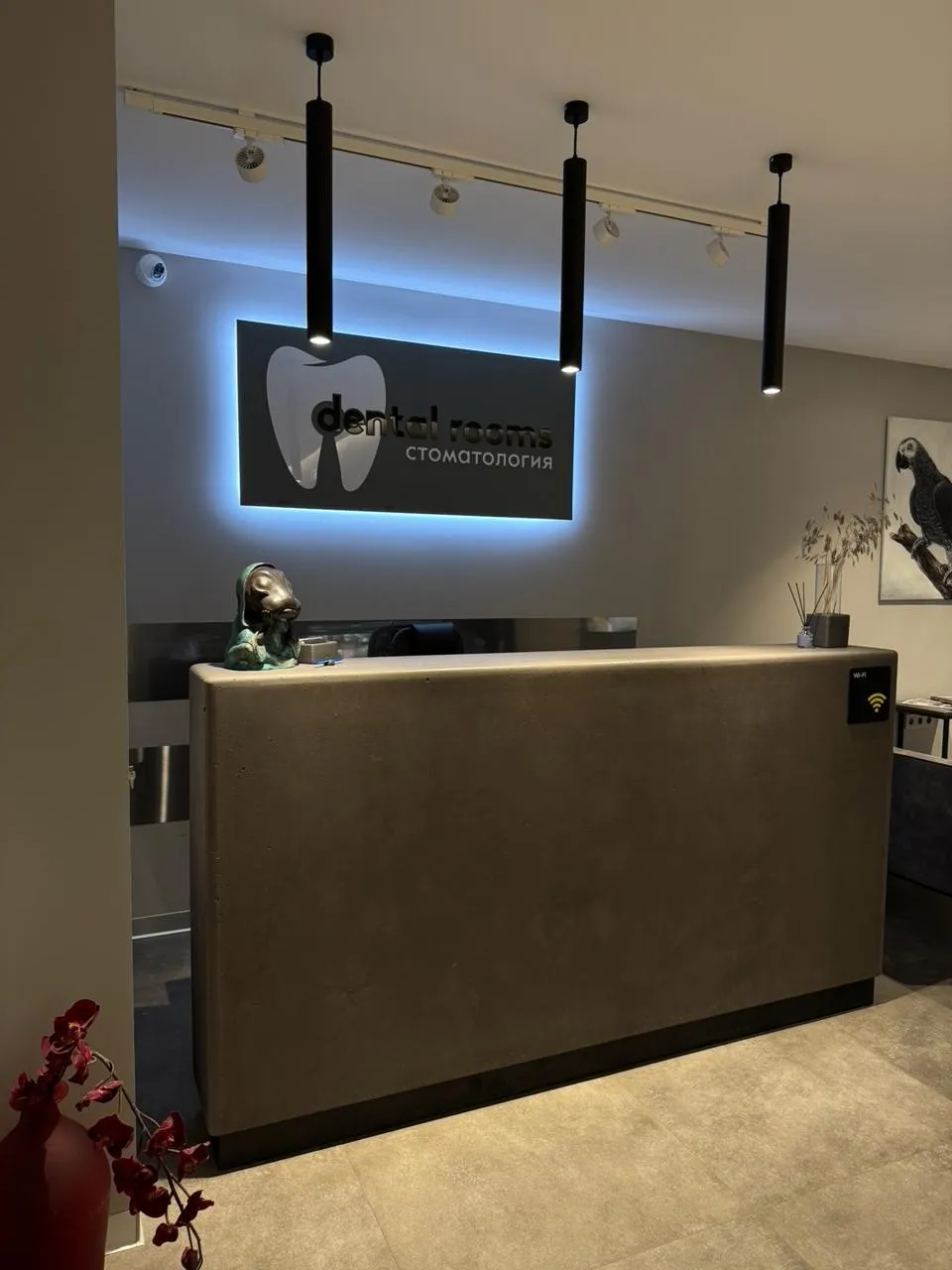 close-up of a state-of-the-art dental chair