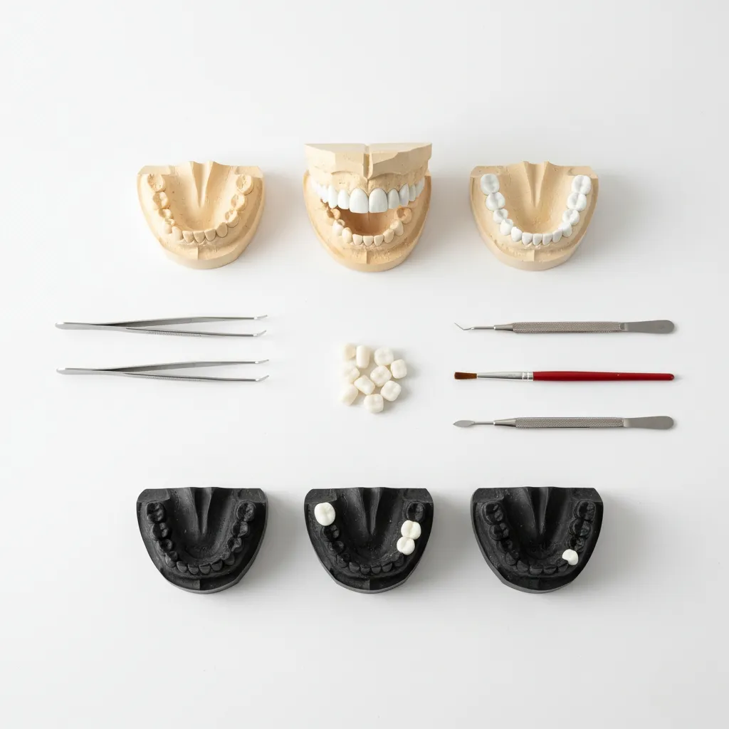 image of a dental treatment in progress