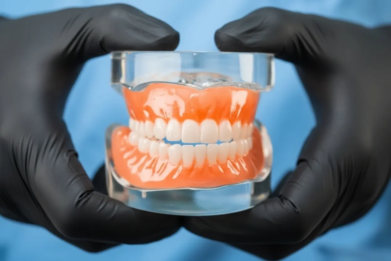 image of sterile dental tools on an organized tray
