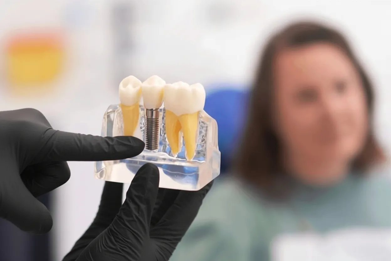 image of sterile dental tools on an organized tray