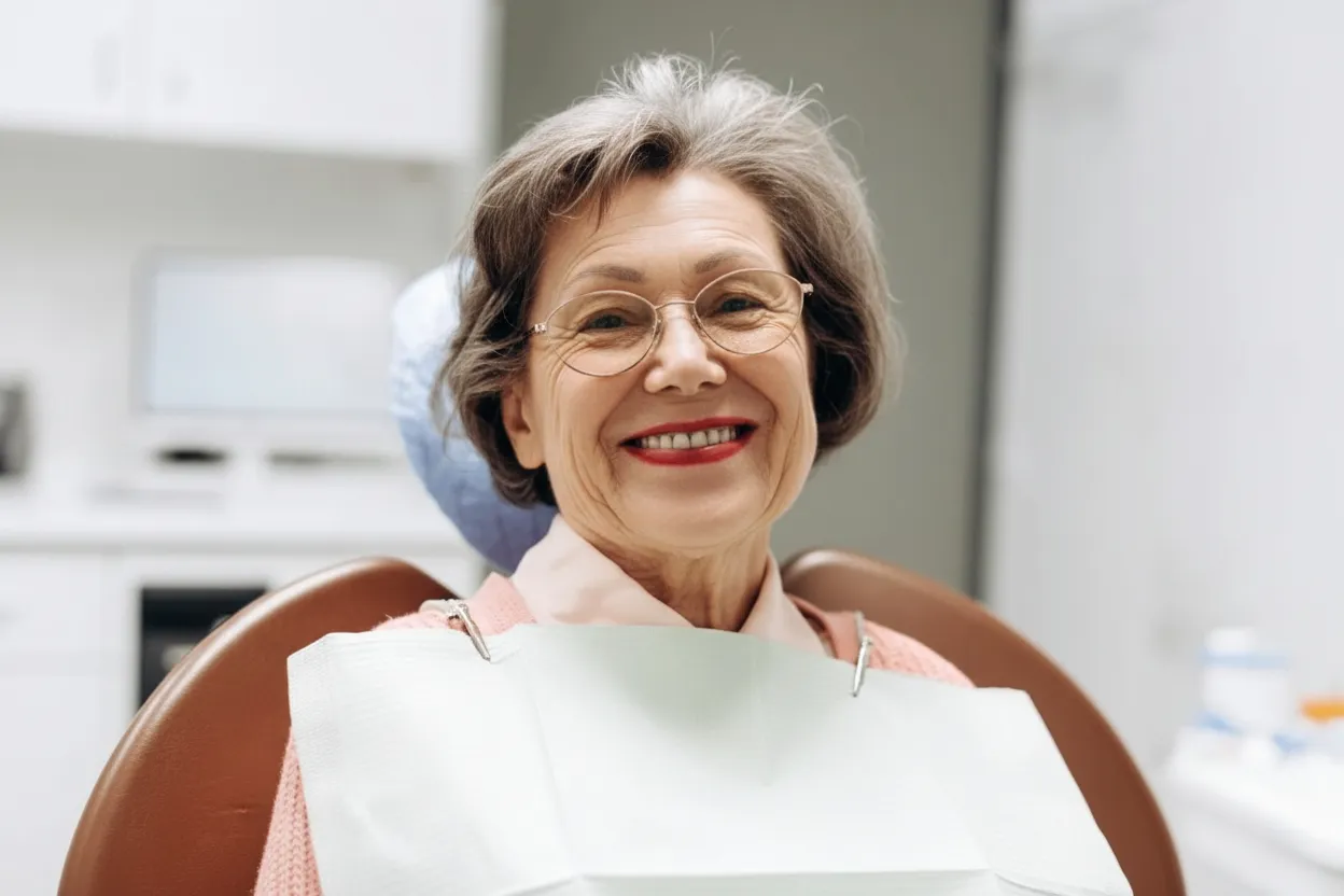 close-up of a state-of-the-art dental chair