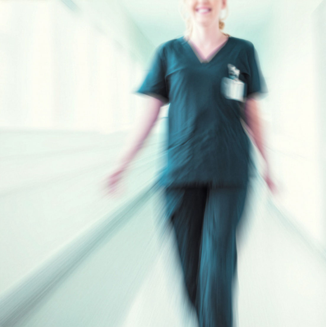 Healthcare professional using Alex AI