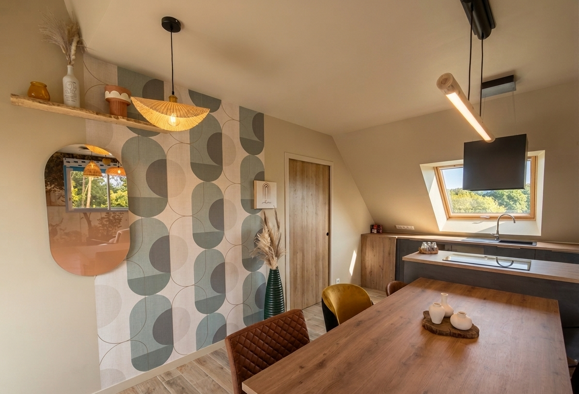Intérieur apaisé et harmonieux pour clients