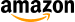 Amazon logo with curved arrow underneath on white background