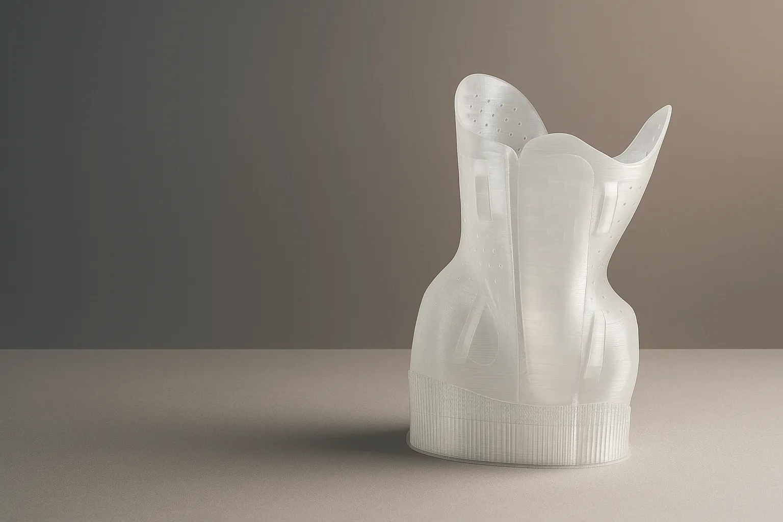 Fabrication d’un corset orthopédique par impression 3D