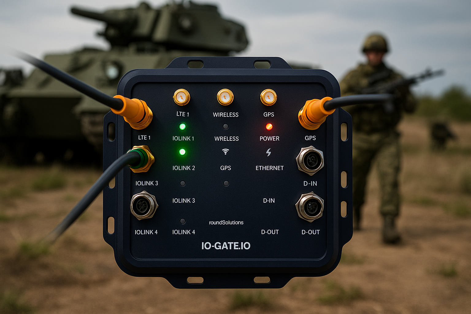 io-Gate – Secure Gateway for Defence Systems