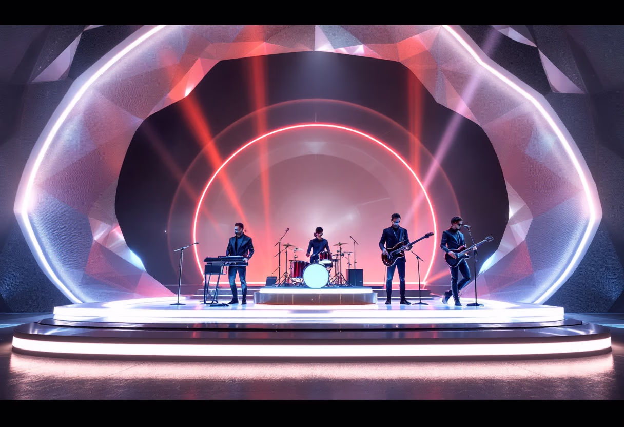 image of a charity fundraising concert