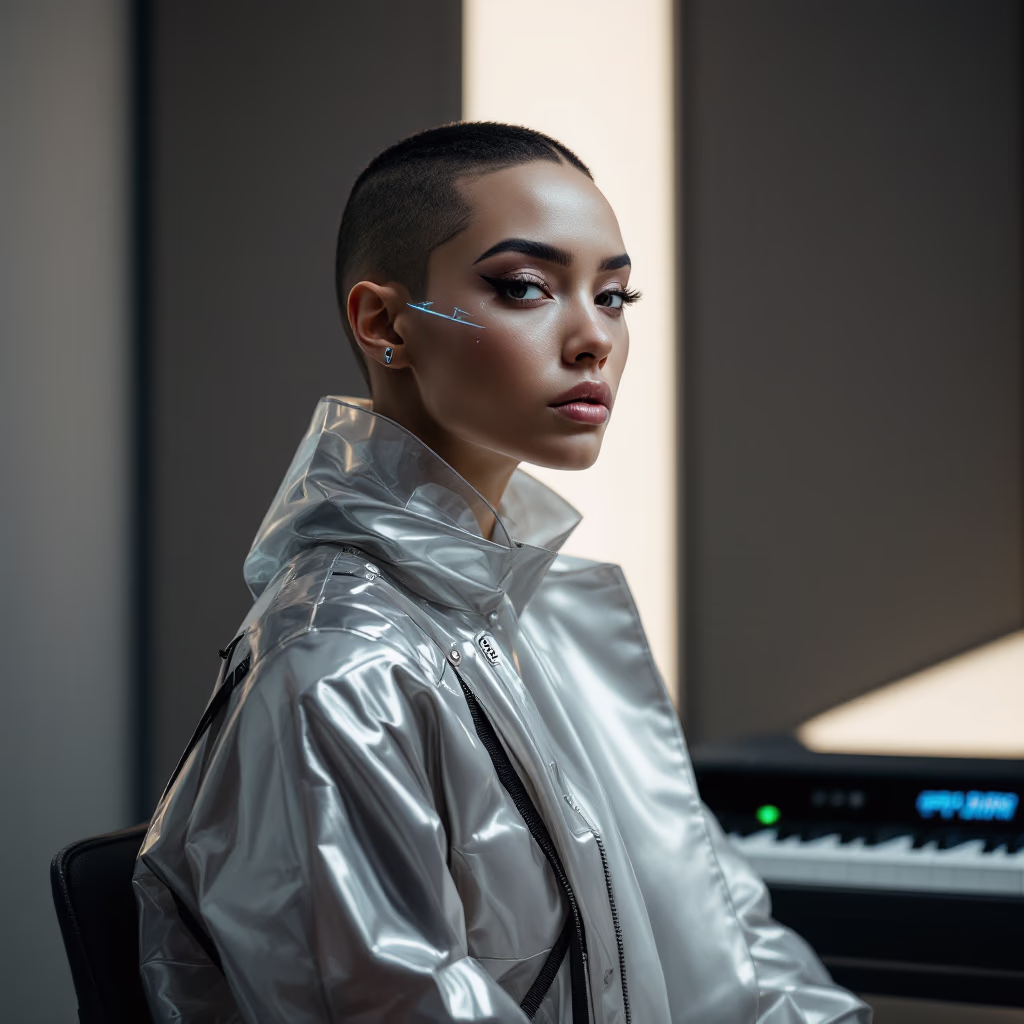 [headshot] image of customer (for a music studio)