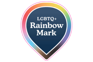 LGBTQ+ Rainbow Mark
