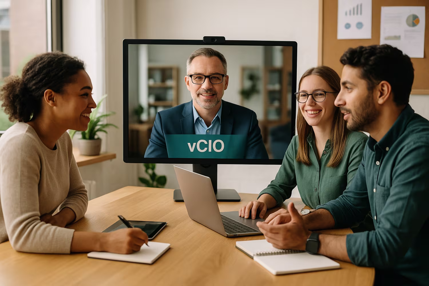 Virtual CIO consultation in workspace