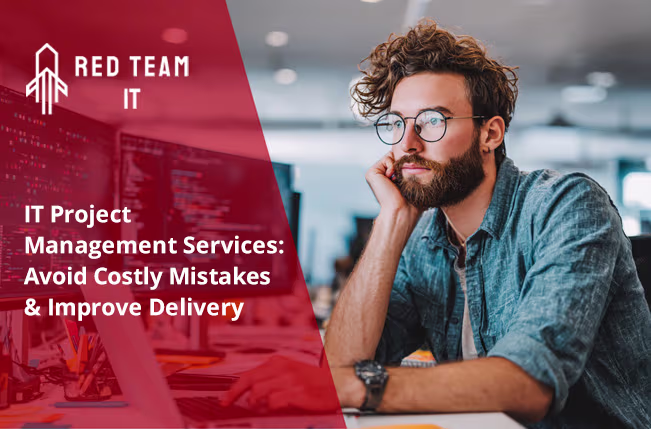 IT security agent working on his powerhouse software.