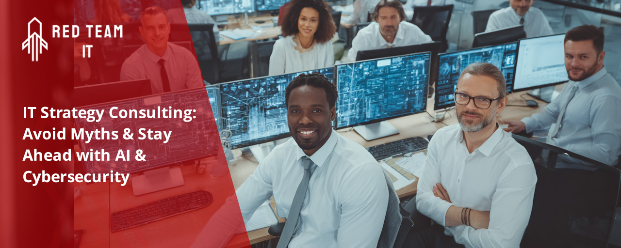 IT security agent working on his powerhouse software.