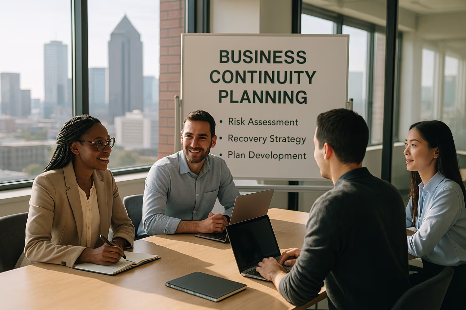 Dallas IT team planning business continuity