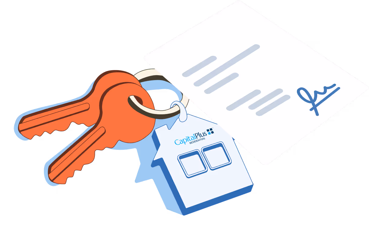 house keys and documents