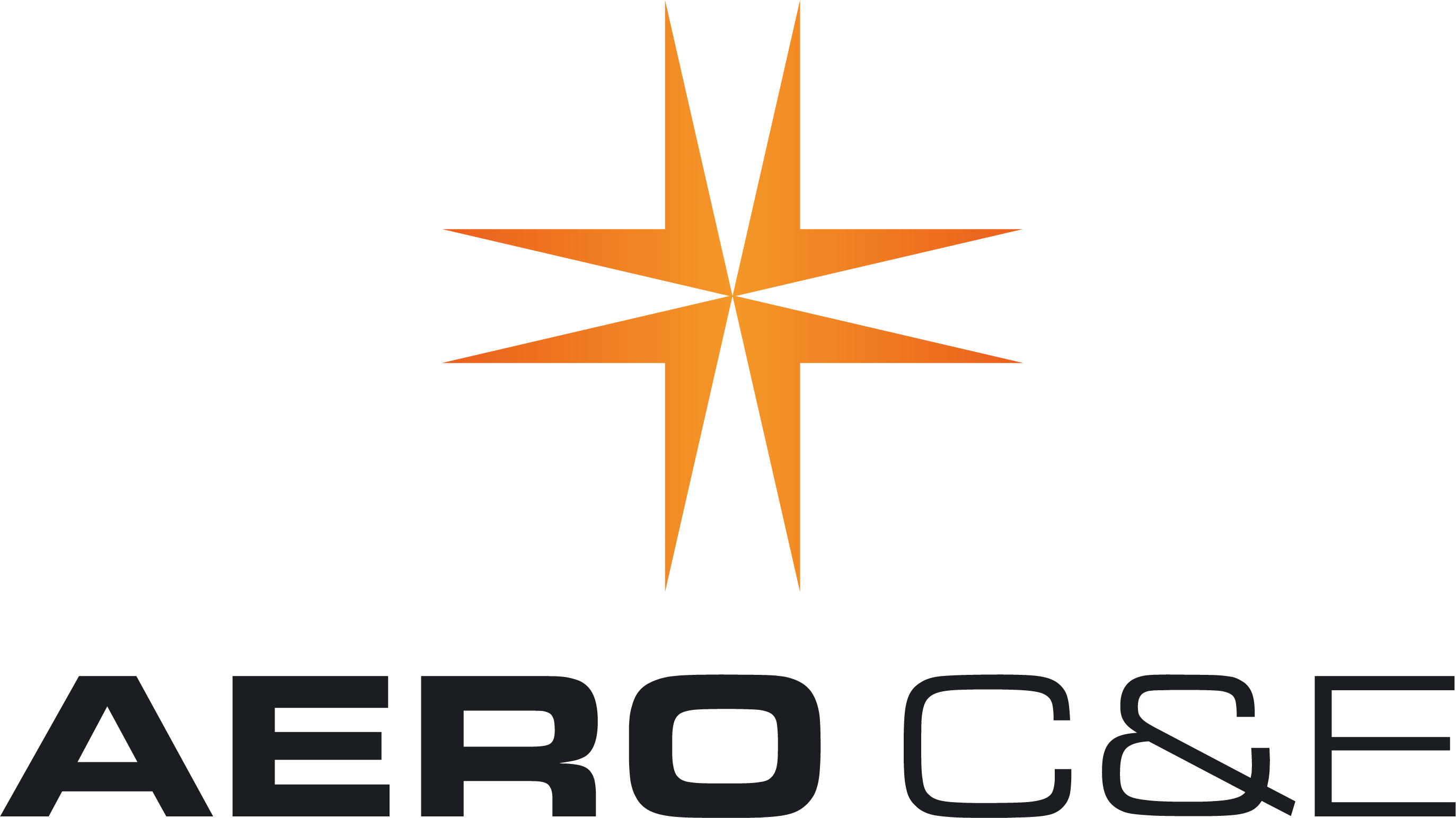 The logo for aero c & e.