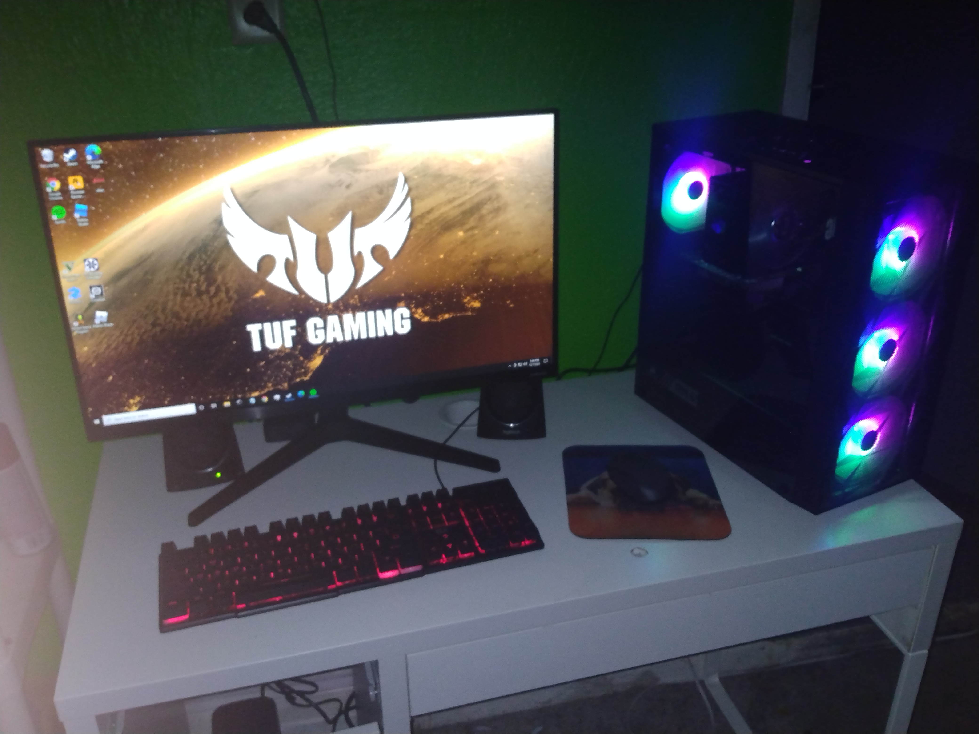 My first gaming setup