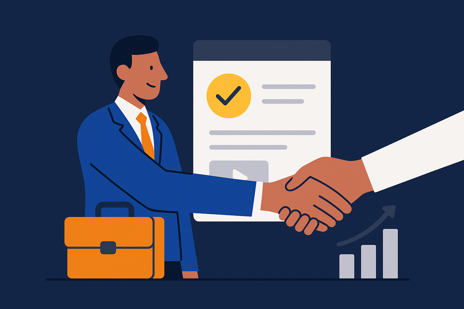 Outcome illustration