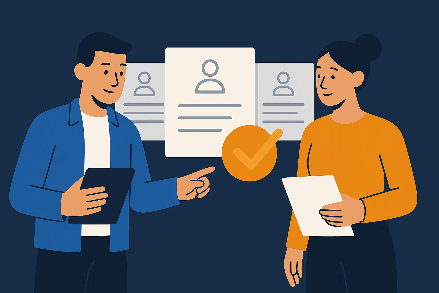 Outcome illustration