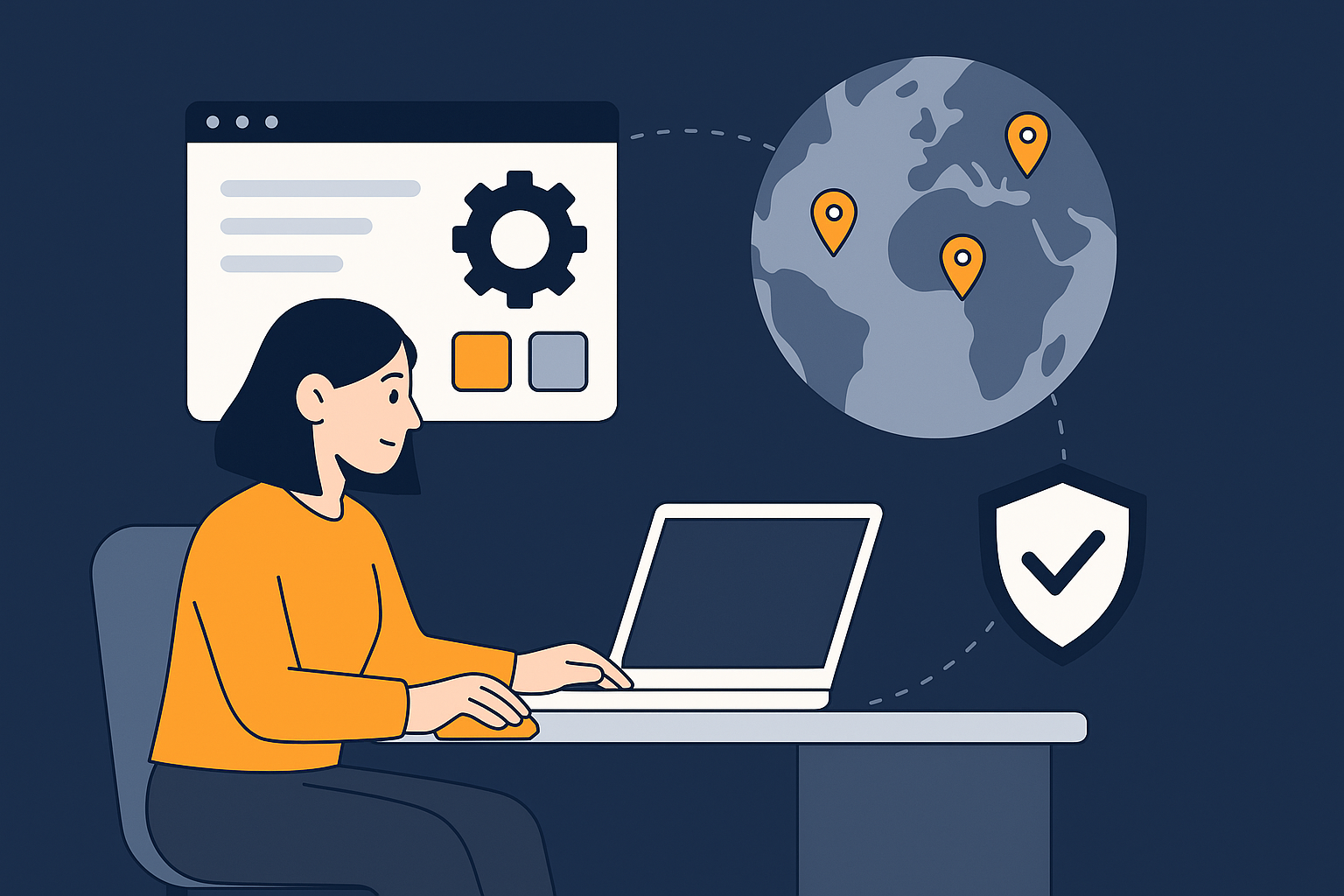 Outcome illustration