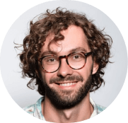 Picture of a patient of an online therapist smiling.