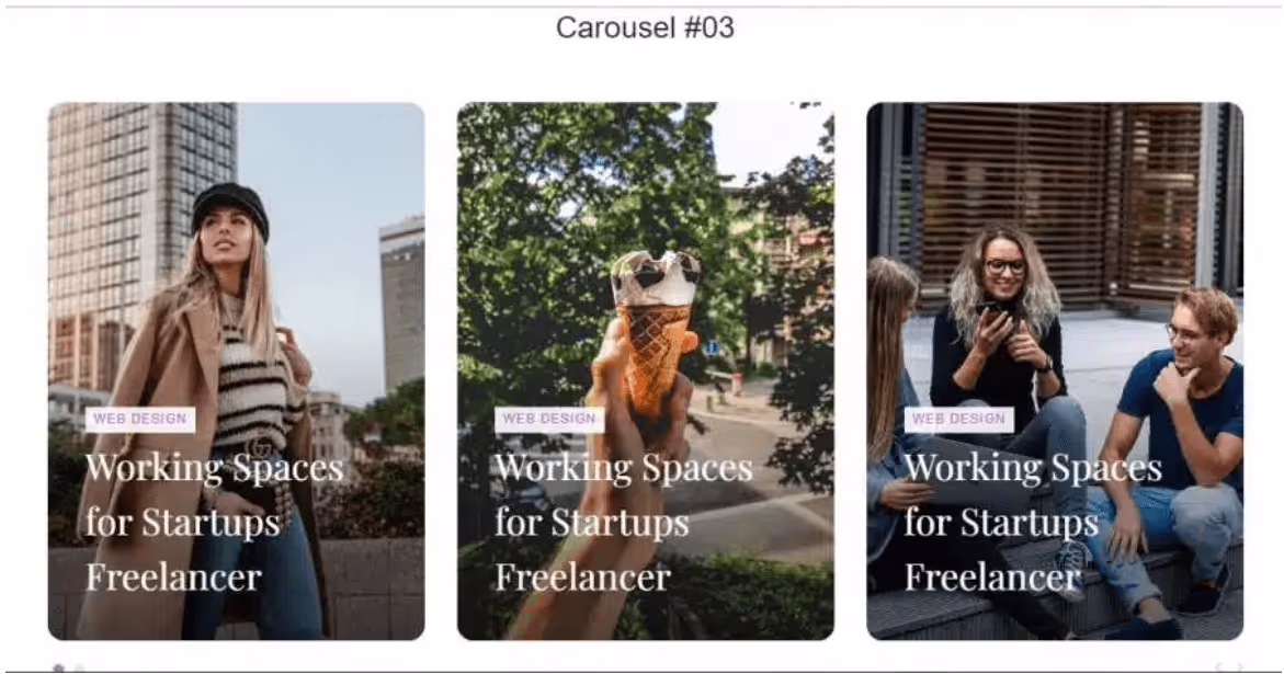 Bootstrap Carousel Theme 3