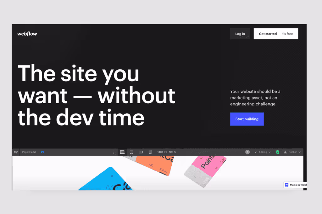 CMS #1: Webflow