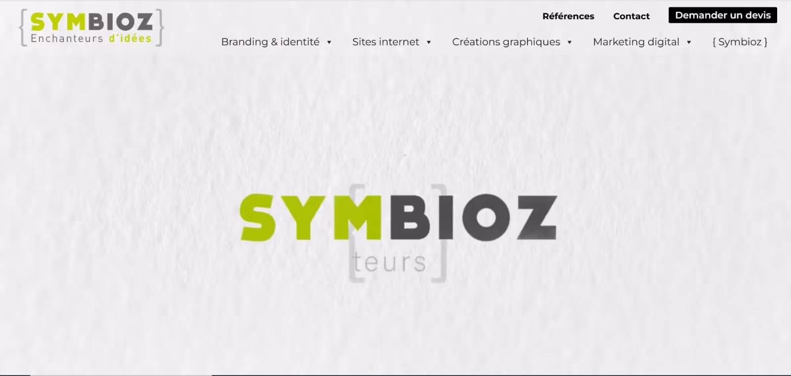 Agence création site web Symbioz