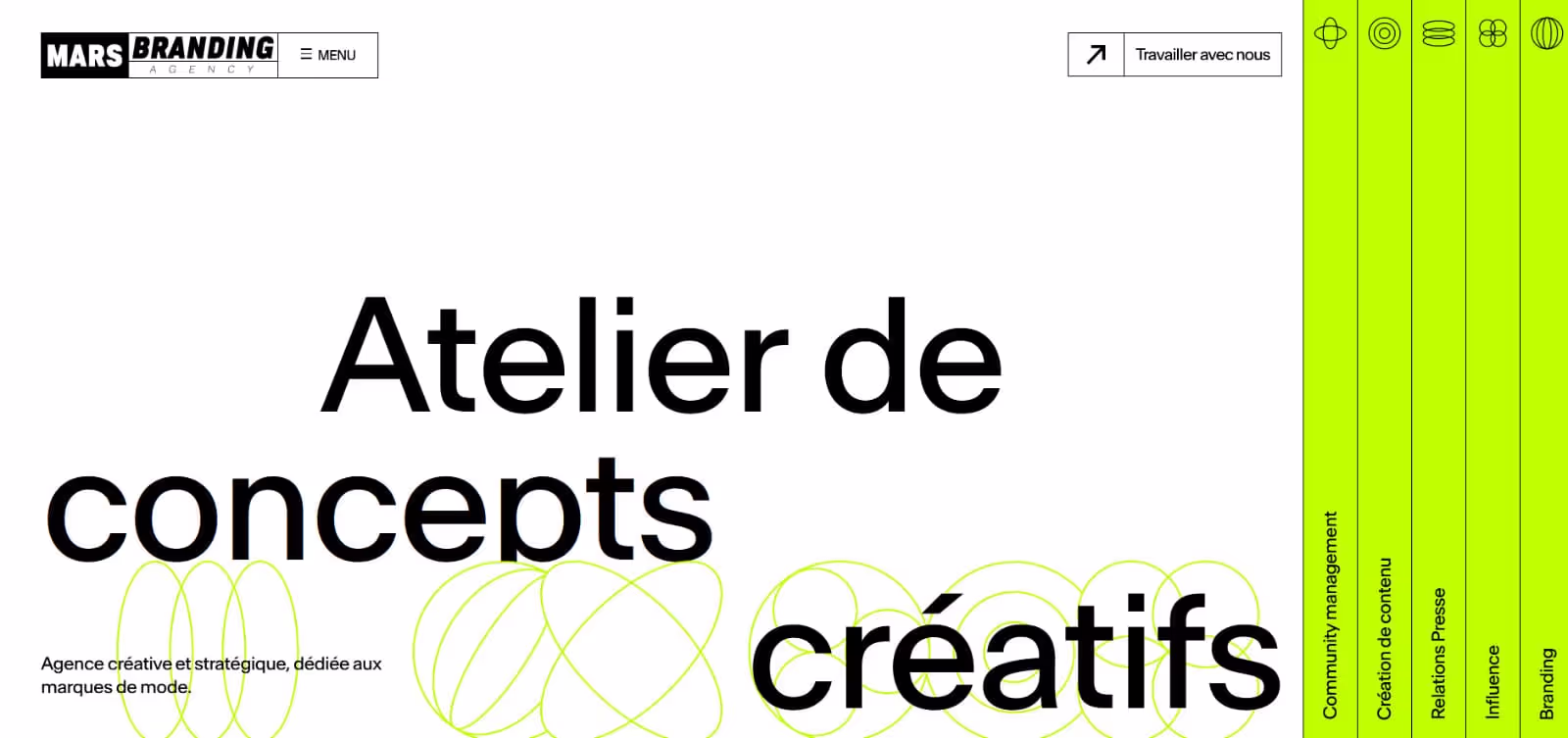 Agence création sites web MArs Branding