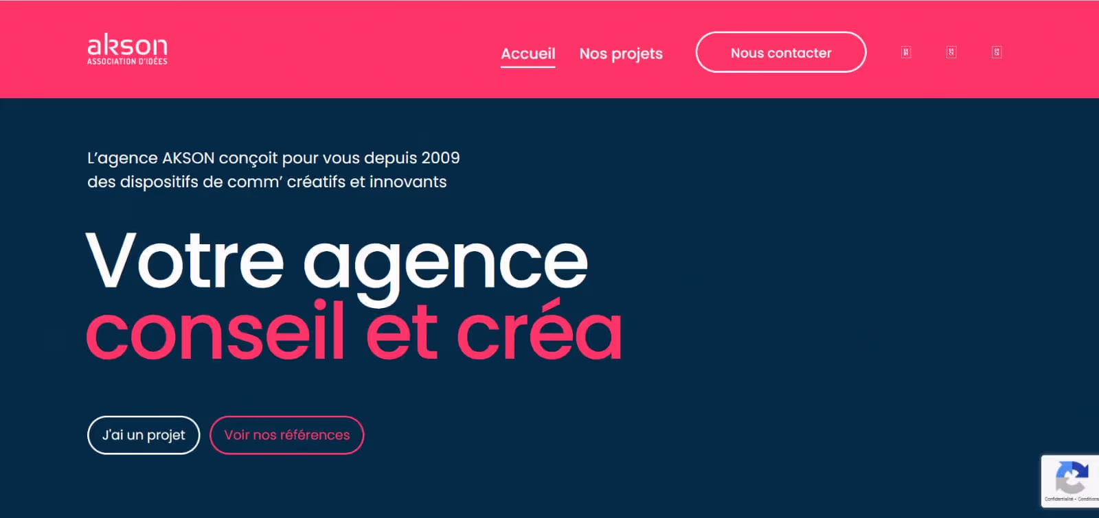 Agence création sites web Akson