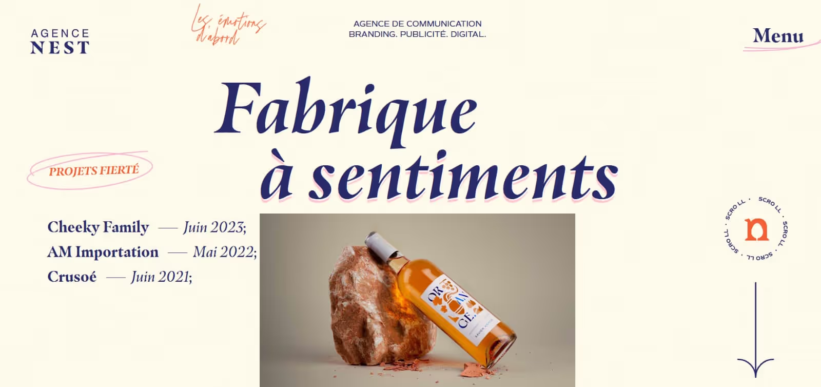 Agence création sites web Agence Nest
