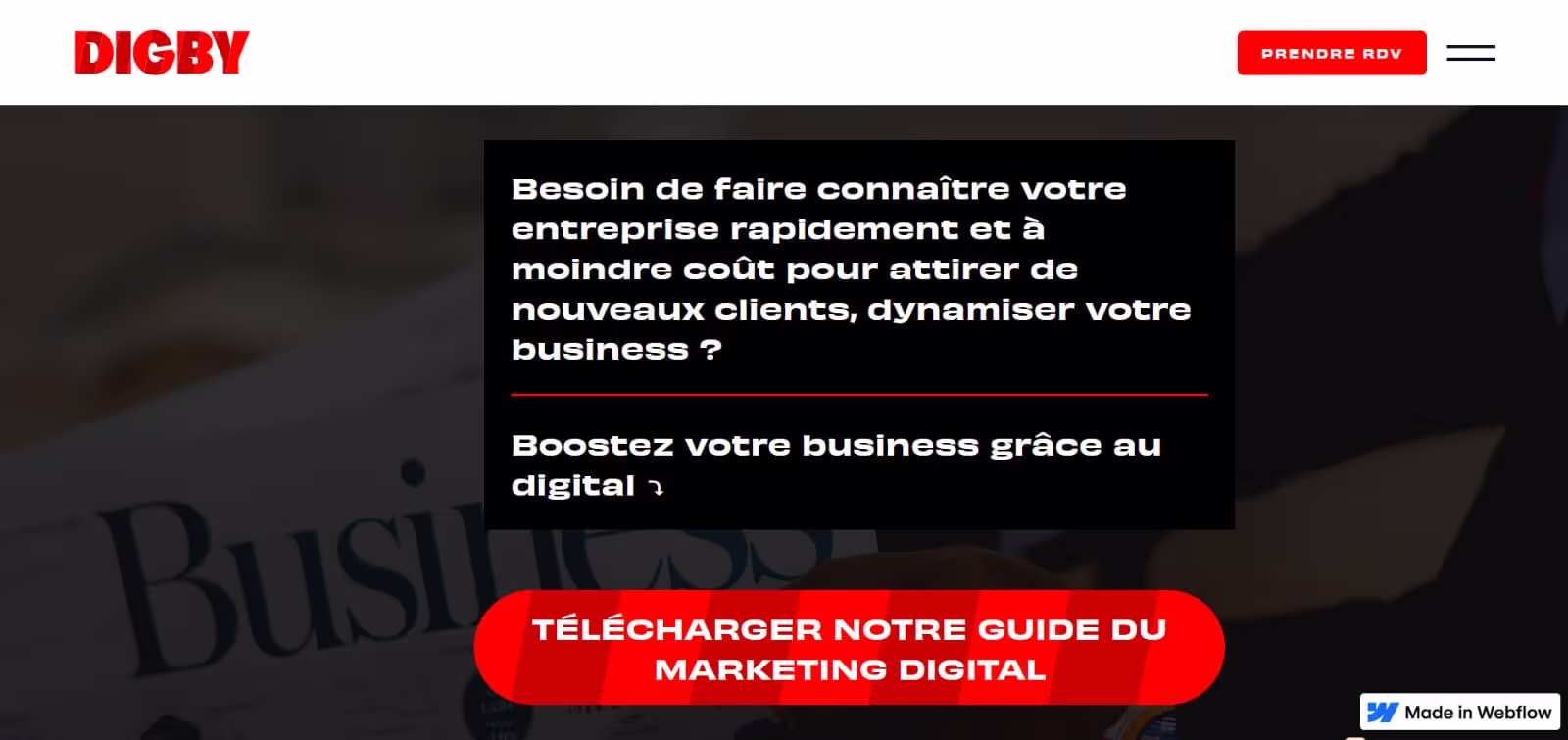 Agence création sites web Digby
