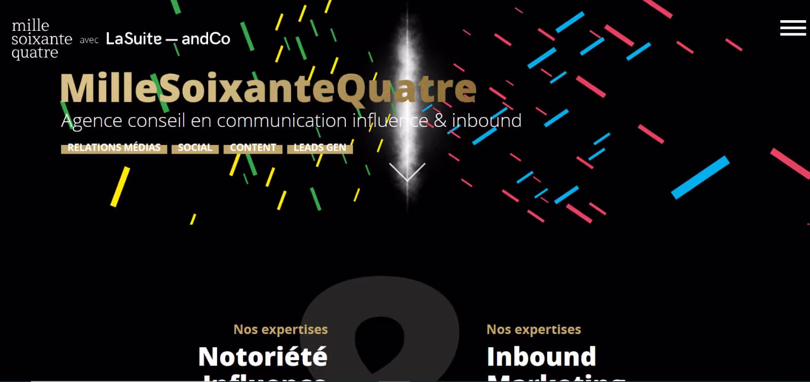 Agence création sites web Mill Soixante-Quatre