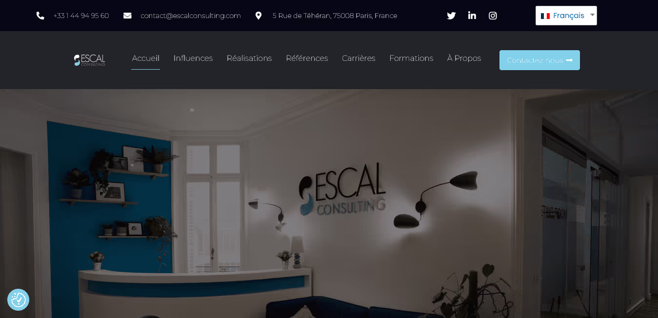 Agence création sites web Escal Consulting