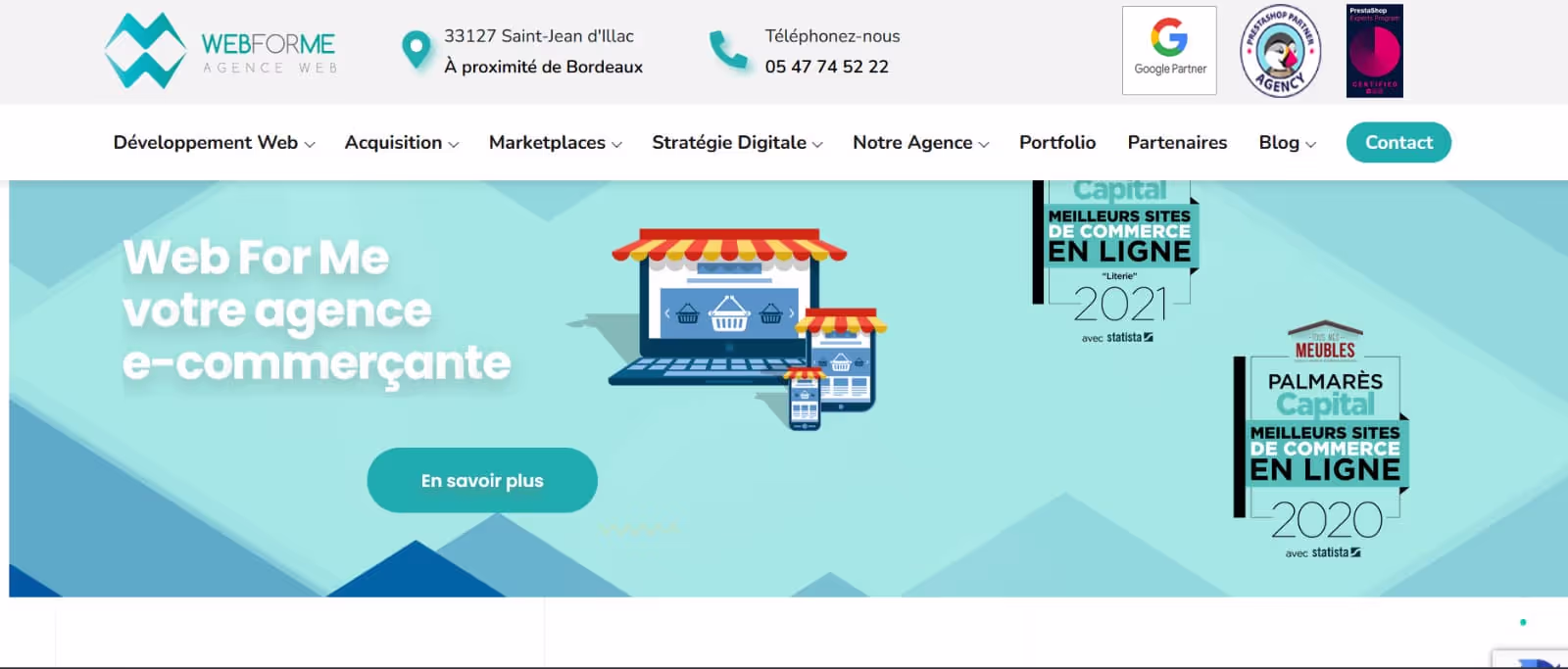 Agence création sites web Webforme