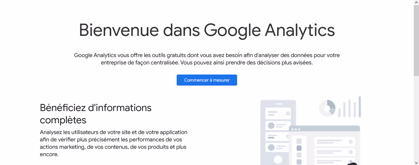 Top 14 des intégrations Webflow: Google analytics