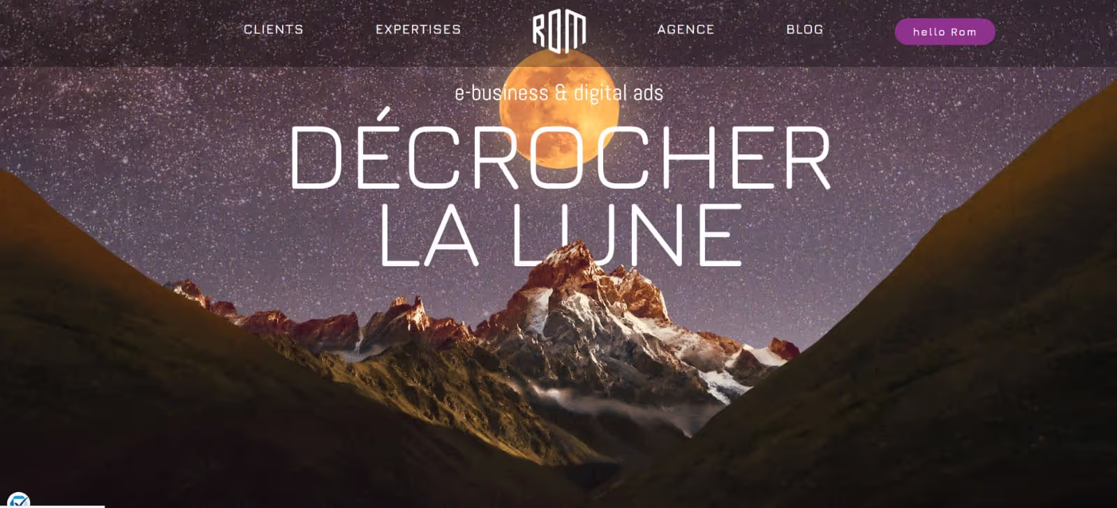 Agence création sites web Rom