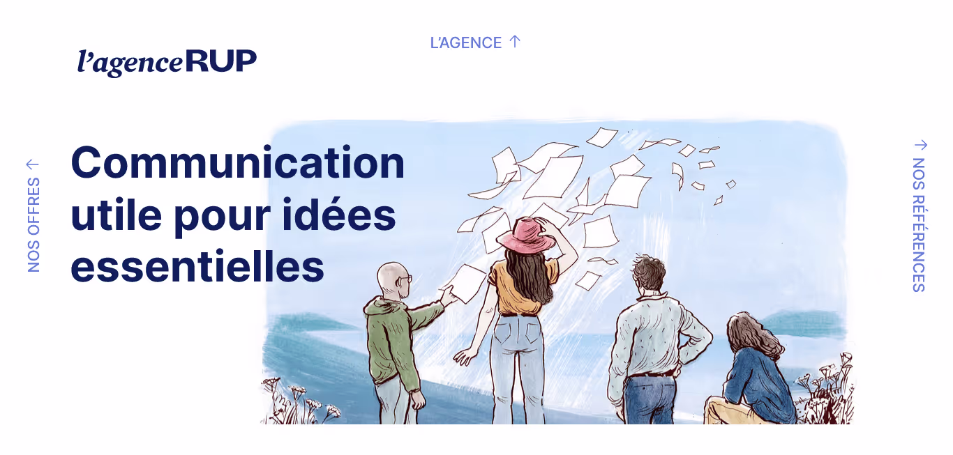 Agence création sites web L'agence Rup