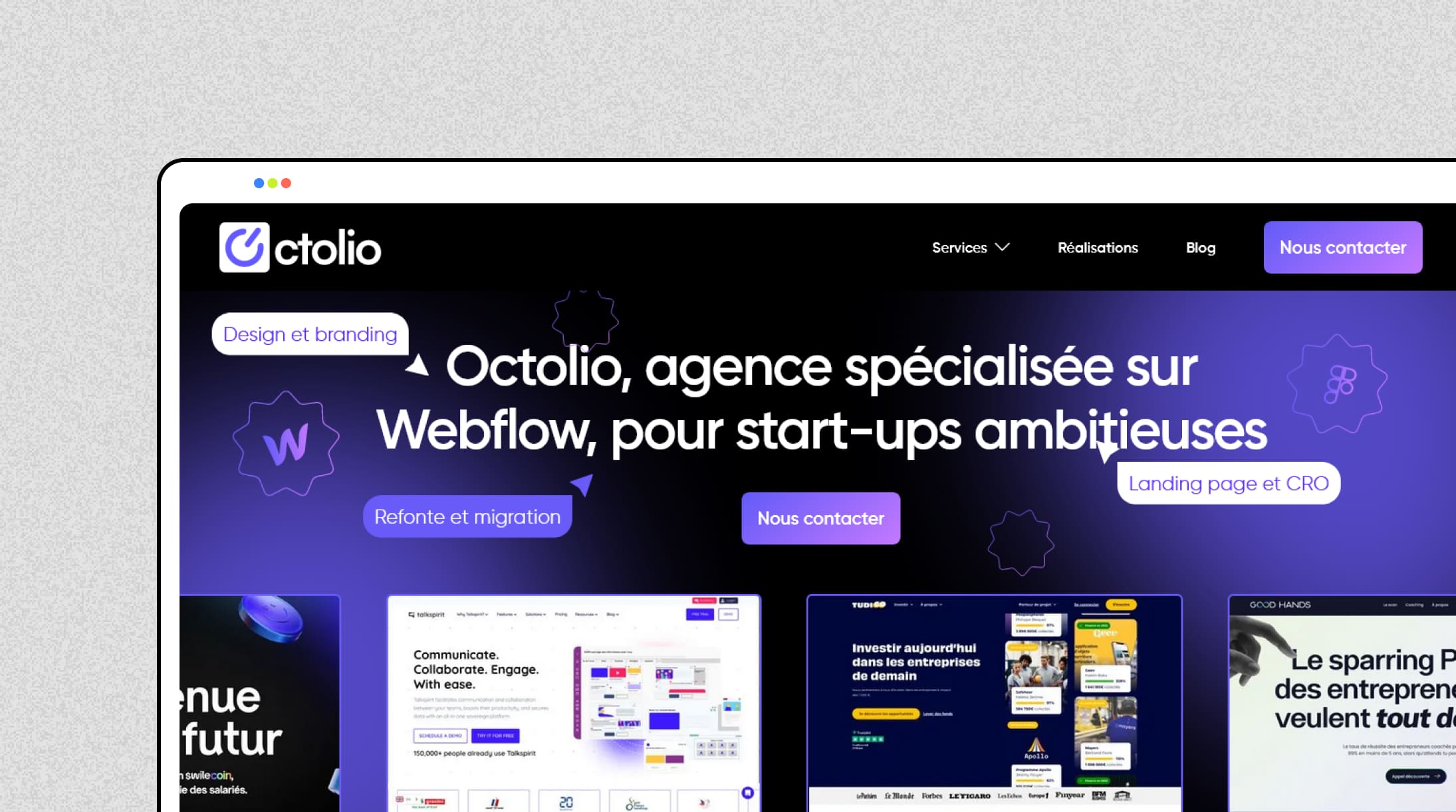 Agence Webflow Octolio