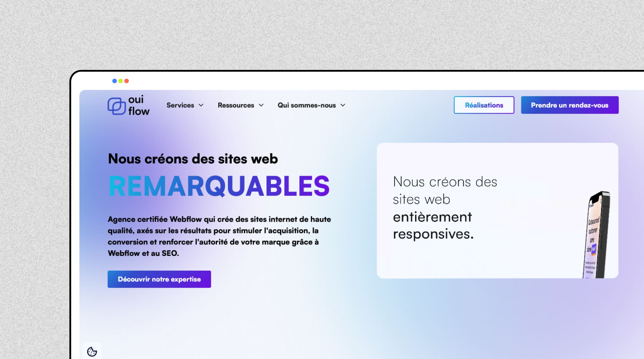 Agence Webflow Ouiflow