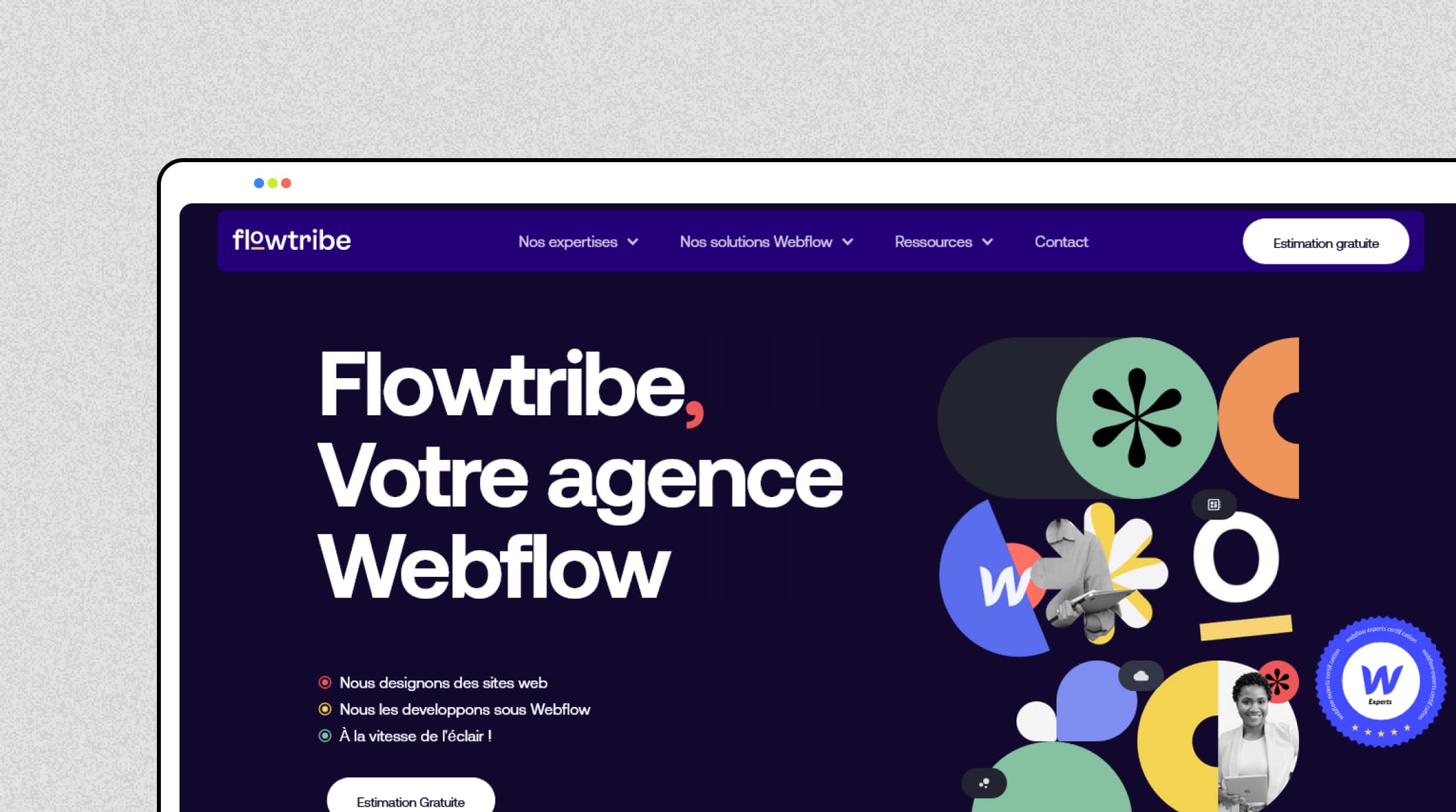 Agence Webflow Flowtribe