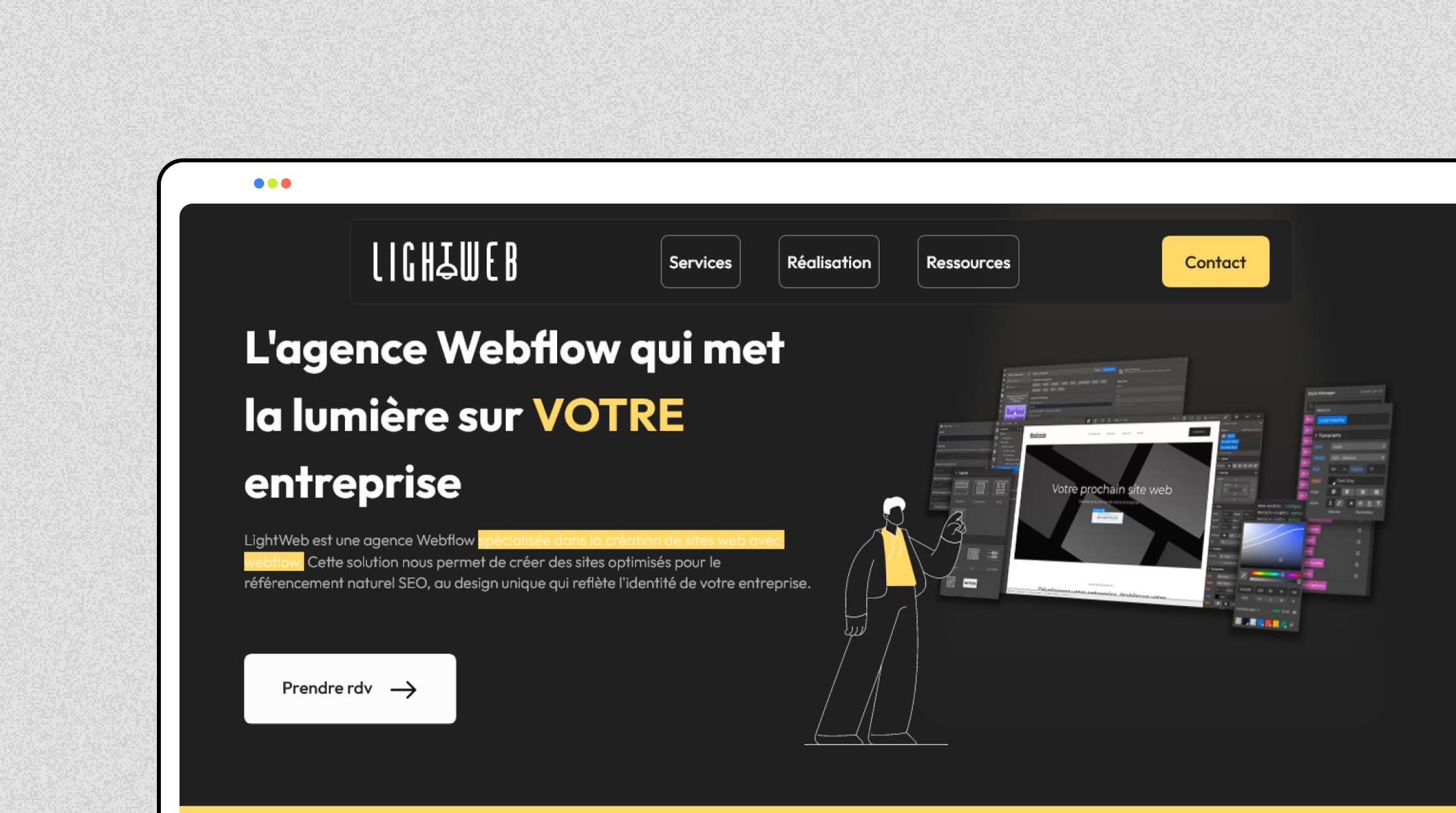 Agence Webflow Lightweb