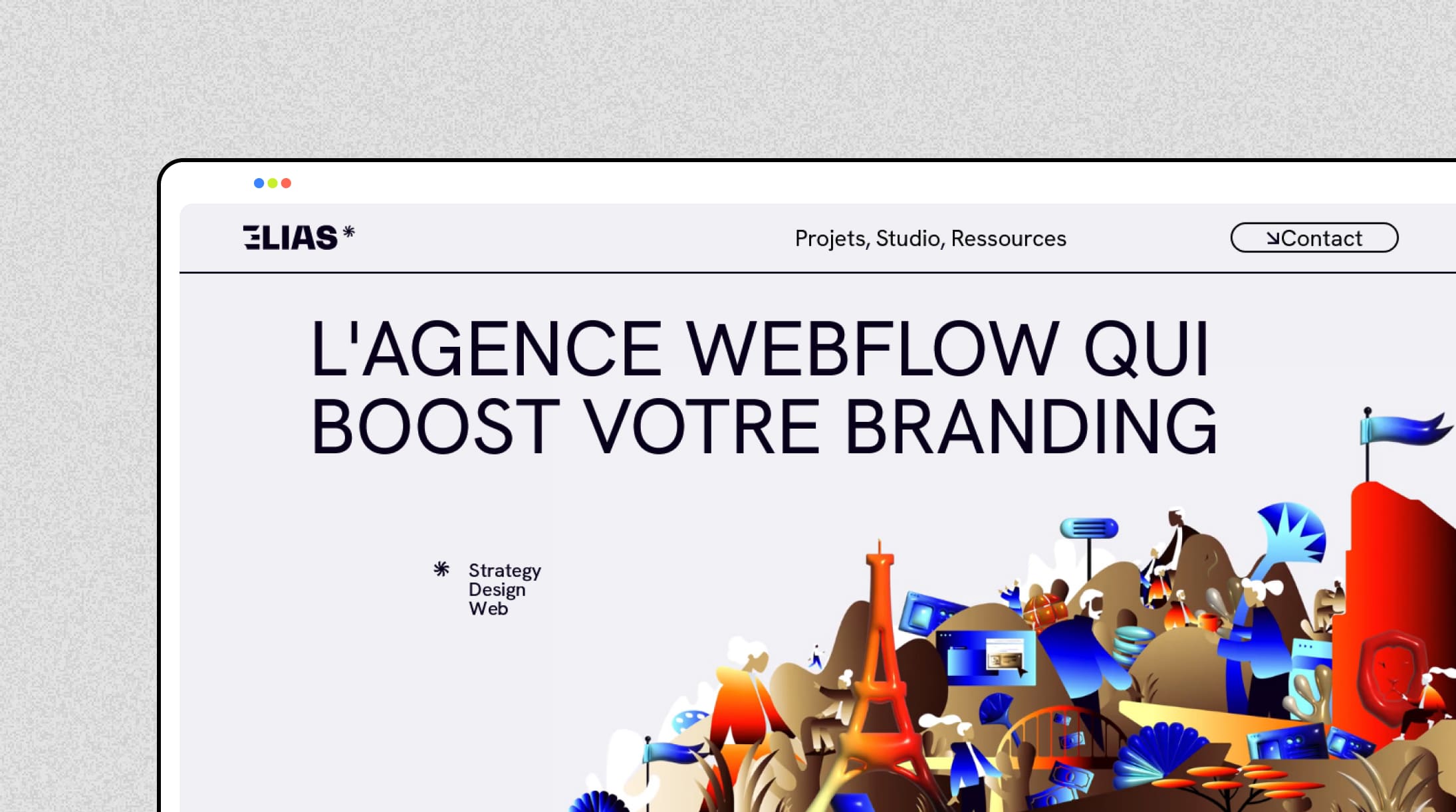Agence Webflow Studio ELias