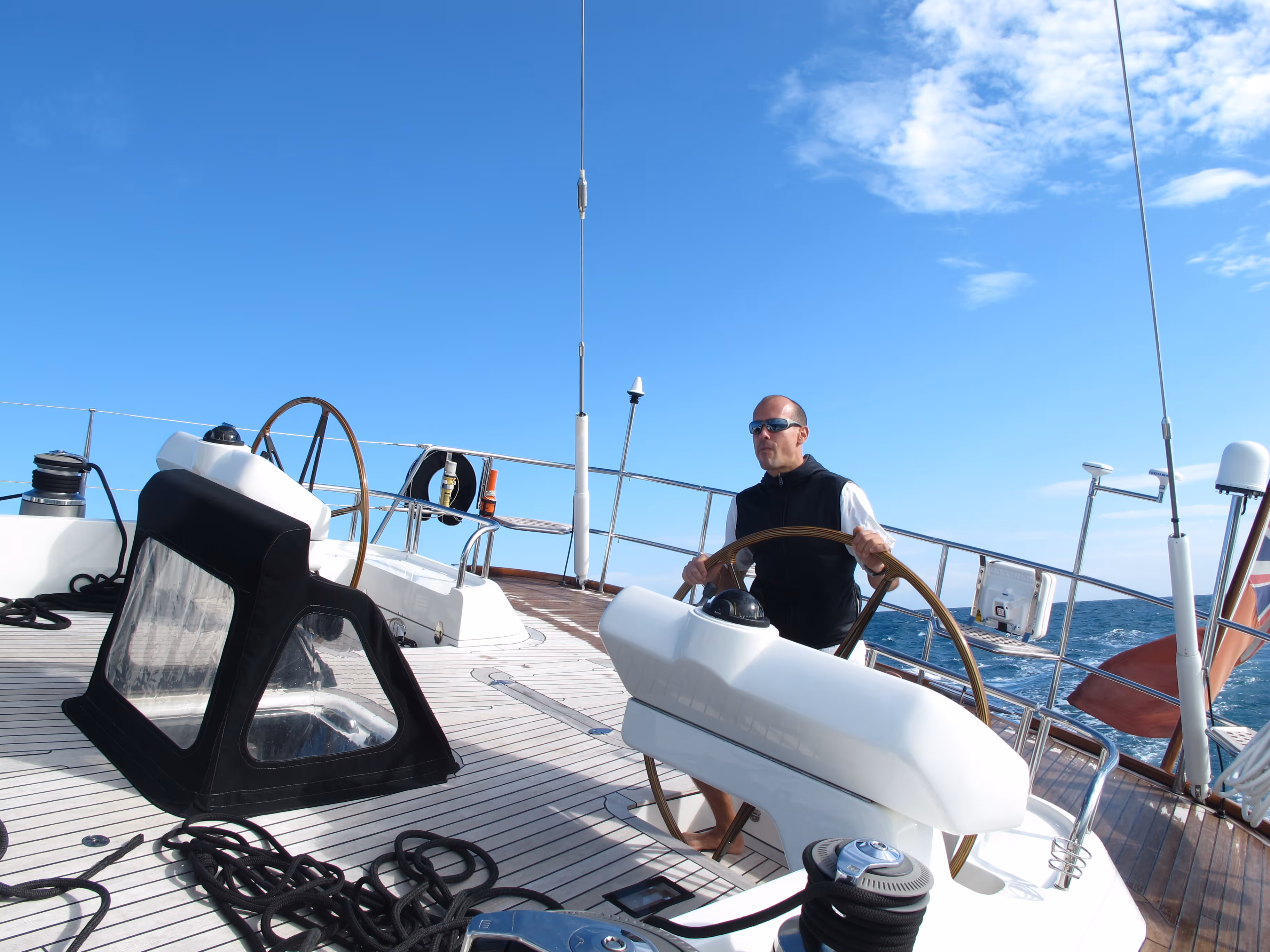Segelservice Theimer Kapitän Klaus Theimer