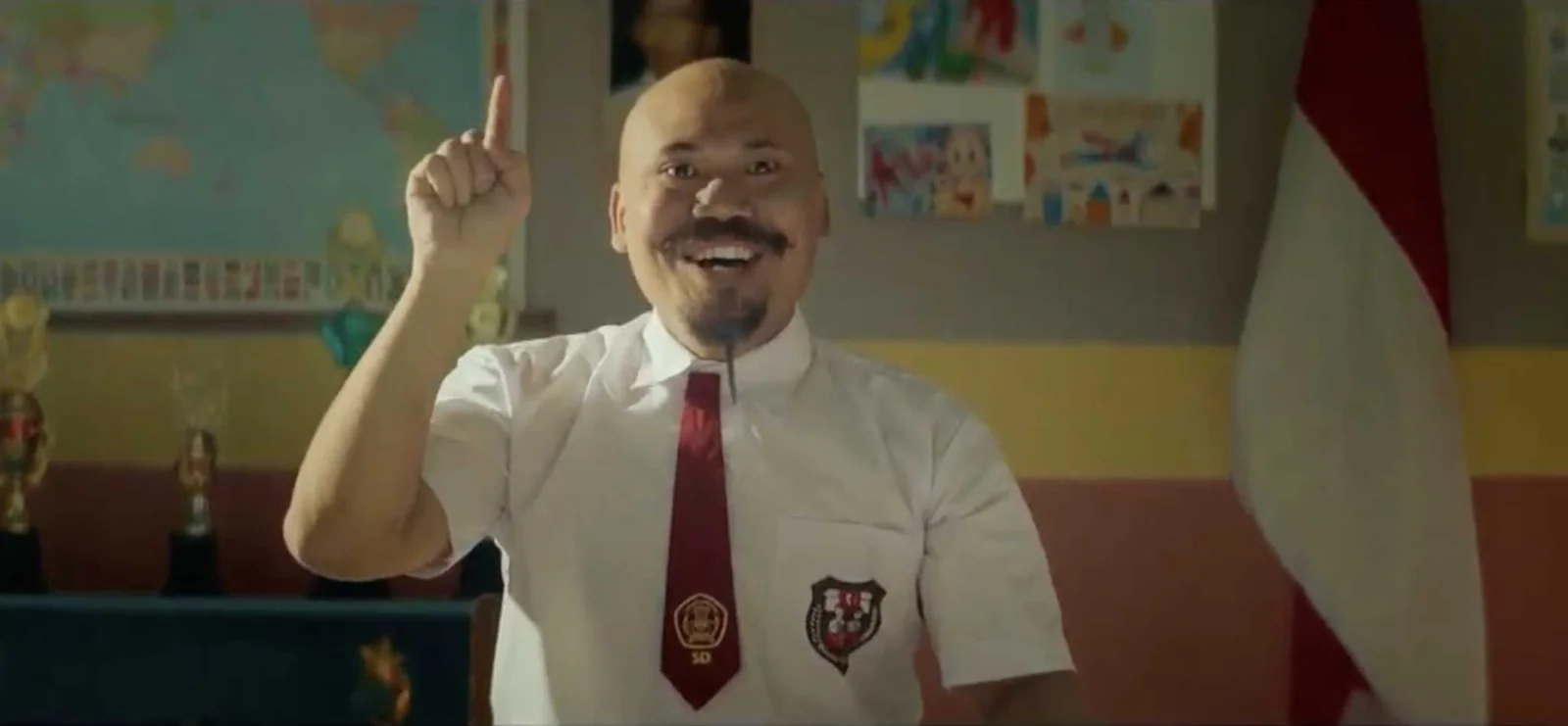 Classroom scene from Fuse Lab's LPS campaign film